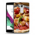 Дизайнерский пластиковый чехол для LG G4 S Пицца