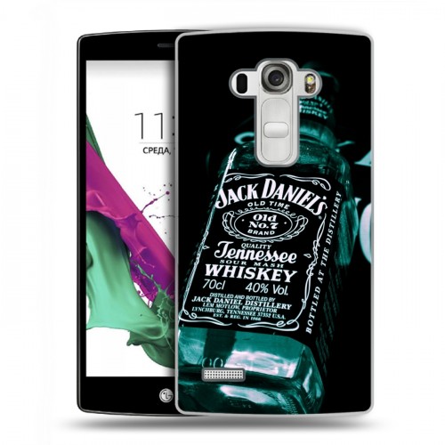 Дизайнерский пластиковый чехол для LG G4 S Jack Daniels