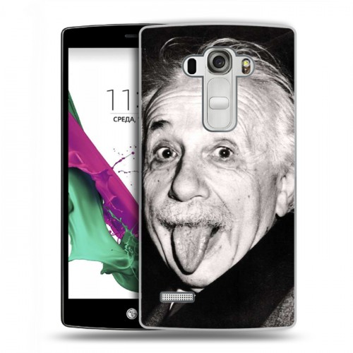 Дизайнерский пластиковый чехол для LG G4 S Альберт Эйнштейн