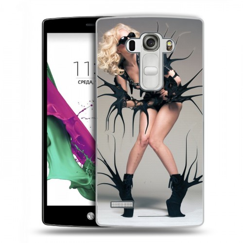 Дизайнерский пластиковый чехол для LG G4 S Леди Гага