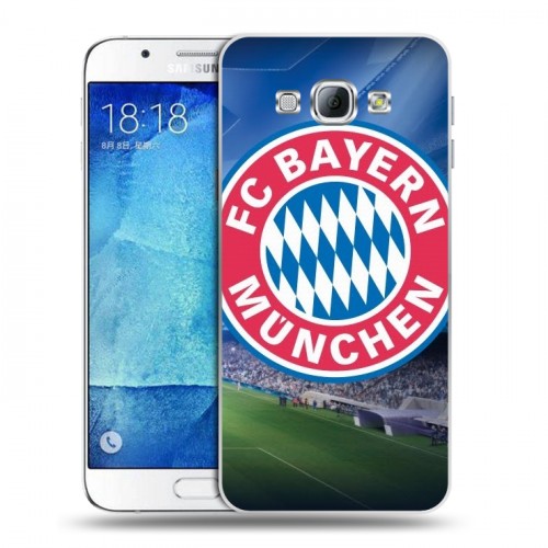 Дизайнерский пластиковый чехол для Samsung Galaxy A8 Бавария