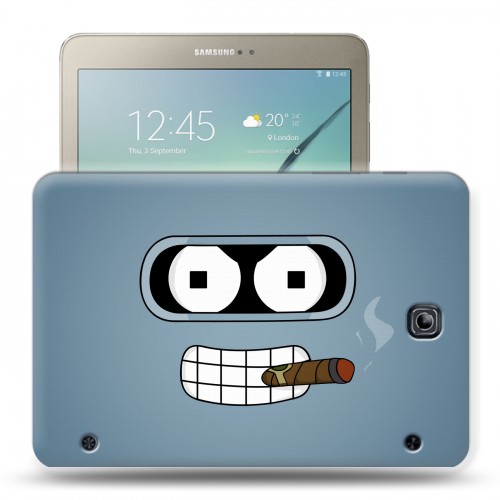 Дизайнерский силиконовый чехол для Samsung Galaxy Tab S2 8.0 Футурама