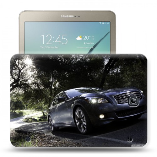 Дизайнерский силиконовый чехол для Samsung Galaxy Tab S2 8.0 infiniti