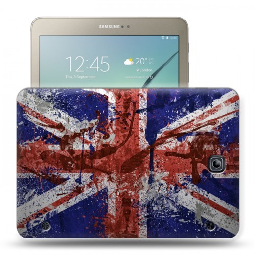 Дизайнерский силиконовый чехол для Samsung Galaxy Tab S2 8.0 флаг Британии