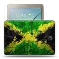 Дизайнерский силиконовый чехол для Samsung Galaxy Tab S2 8.0 флаг Ямайки