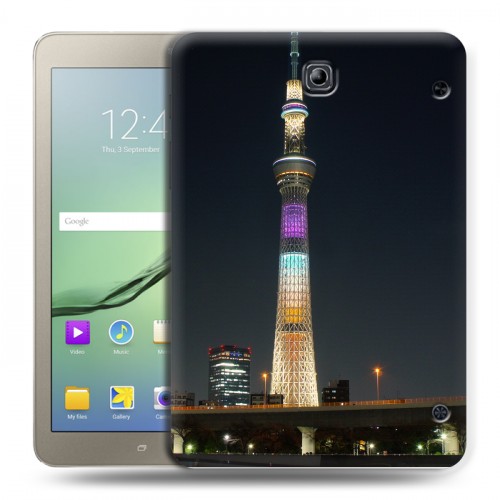 Дизайнерский силиконовый чехол для Samsung Galaxy Tab S2 8.0 Токио