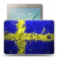 Дизайнерский силиконовый чехол для Samsung Galaxy Tab S2 8.0 флаг Швеции