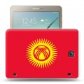 Дизайнерский силиконовый чехол для Samsung Galaxy Tab S2 8.0 флаг Киргизии