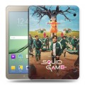 Дизайнерский силиконовый чехол для Samsung Galaxy Tab S2 8.0 Игра в кальмара