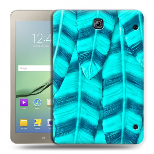 Дизайнерский силиконовый чехол для Samsung Galaxy Tab S2 8.0 Контрастные перья