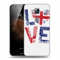 Дизайнерский пластиковый чехол для Huawei G8 British love