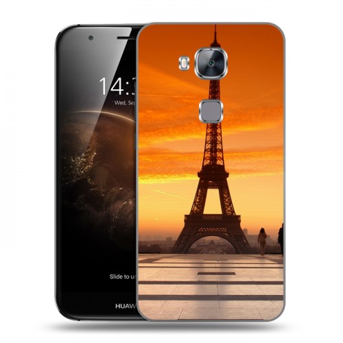 Дизайнерский силиконовый чехол для Huawei G8 Париж