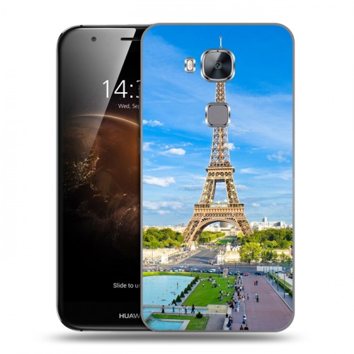 Дизайнерский пластиковый чехол для Huawei G8 Париж