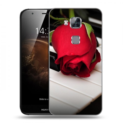 Дизайнерский пластиковый чехол для Huawei G8 Розы