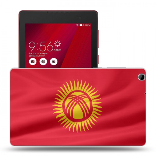 Дизайнерский силиконовый чехол для ASUS ZenPad C 7.0 флаг Киргизии