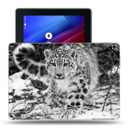 Дизайнерский силиконовый чехол для ASUS ZenPad 10 Леопард