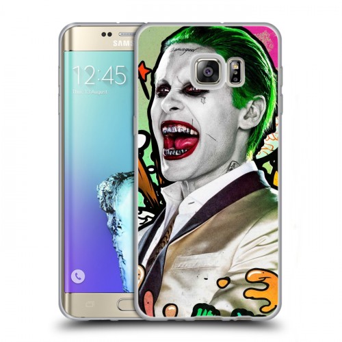 Дизайнерский пластиковый чехол для Samsung Galaxy S6 Edge Plus Отряд самоубийц
