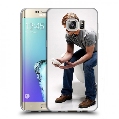 Дизайнерский пластиковый чехол для Samsung Galaxy S6 Edge Plus Декстер
