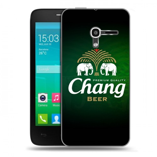 Дизайнерский пластиковый чехол для Alcatel One Touch Pop D3 Chang