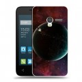 Дизайнерский пластиковый чехол для Alcatel One Touch Pixi 3 (4.5) Планеты