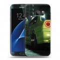 Дизайнерский силиконовый с усиленными углами чехол для Samsung Galaxy S7 Need For Speed