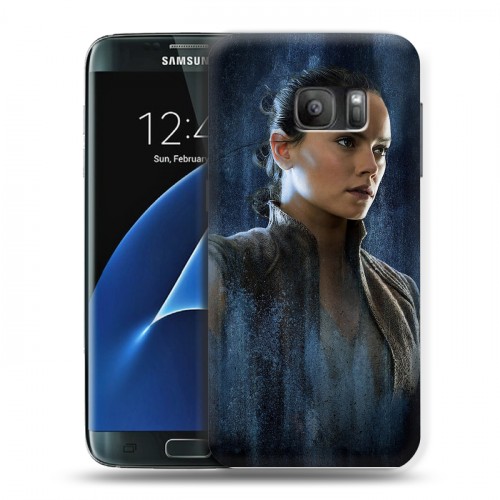 Дизайнерский силиконовый с усиленными углами чехол для Samsung Galaxy S7 Star Wars : The Last Jedi