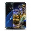 Дизайнерский силиконовый с усиленными углами чехол для Samsung Galaxy S7 Сингапур
