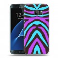 Дизайнерский силиконовый с усиленными углами чехол для Samsung Galaxy S7 Узоры шкур