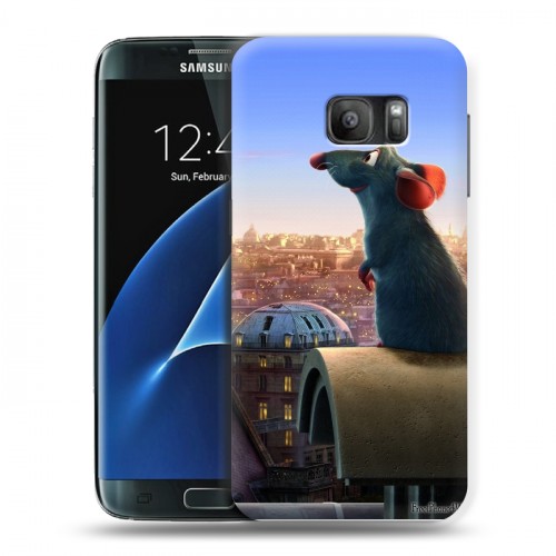 Дизайнерский силиконовый с усиленными углами чехол для Samsung Galaxy S7 Рататуй