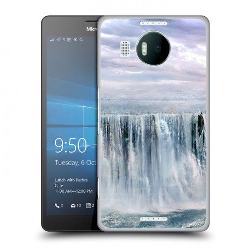 Дизайнерский пластиковый чехол для Microsoft Lumia 950 XL водопады