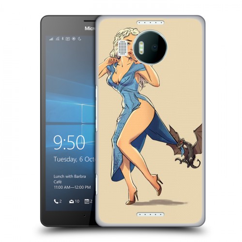 Дизайнерский пластиковый чехол для Microsoft Lumia 950 XL Игра Престолов