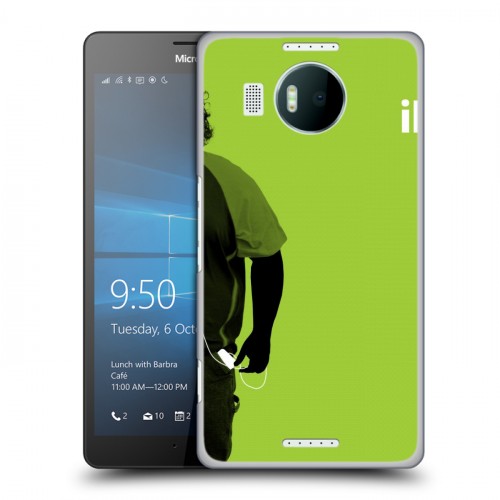 Дизайнерский пластиковый чехол для Microsoft Lumia 950 XL Остаться в живых