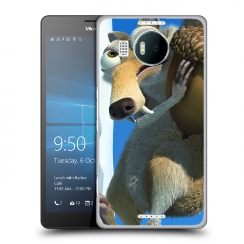 Дизайнерский пластиковый чехол для Microsoft Lumia 950 XL Ледниковый период