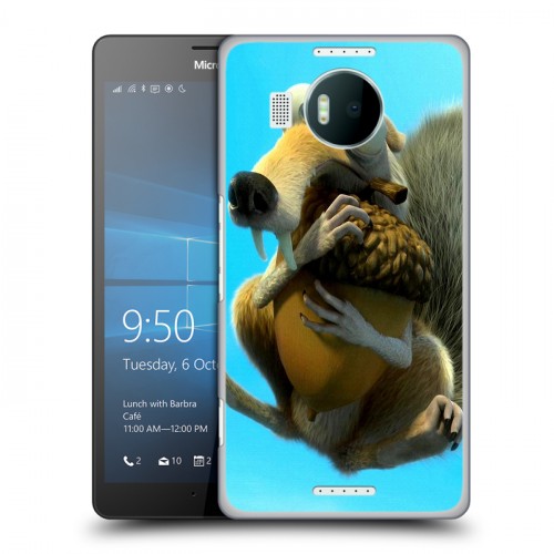Дизайнерский пластиковый чехол для Microsoft Lumia 950 XL Ледниковый период