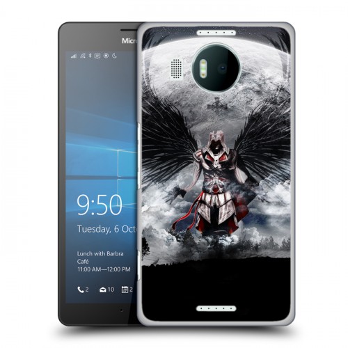 Дизайнерский пластиковый чехол для Microsoft Lumia 950 XL Assassins Creed