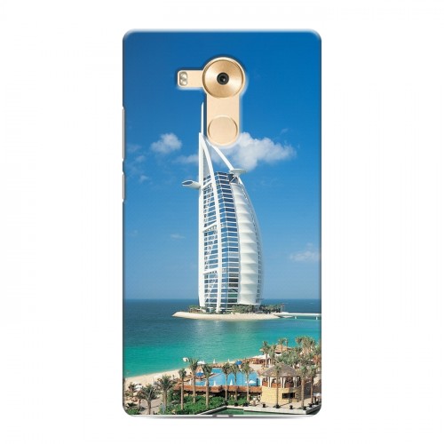 Дизайнерский пластиковый чехол для Huawei Mate 8 Дубаи