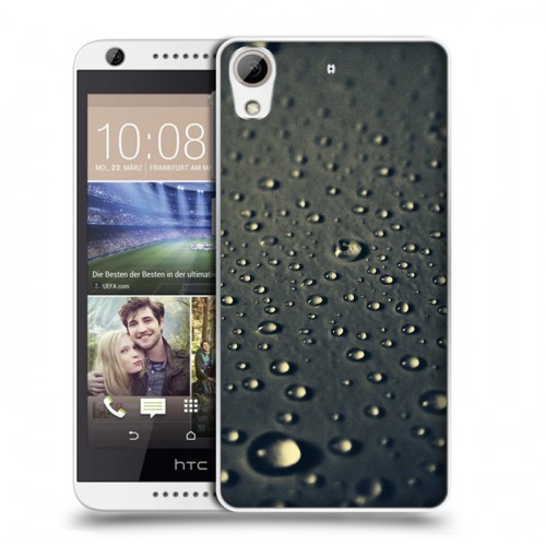 Дизайнерский силиконовый чехол для HTC Desire 626 Абстракции Капли
