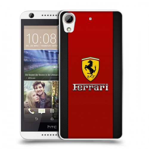 Дизайнерский силиконовый чехол для HTC Desire 626 Ferrari