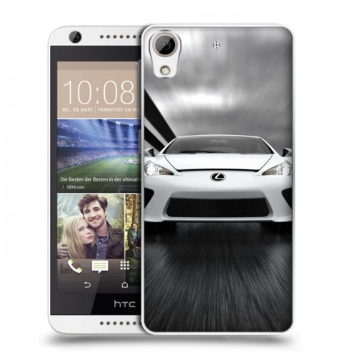 Дизайнерский силиконовый чехол для HTC Desire 626 Lexus