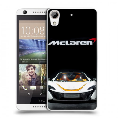 Дизайнерский силиконовый чехол для HTC Desire 626 McLaren