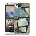 Дизайнерский пластиковый чехол для HTC Desire 626 Текстура камня