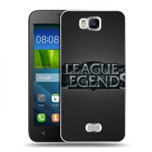 Дизайнерский пластиковый чехол для Huawei Y5c League of Legends