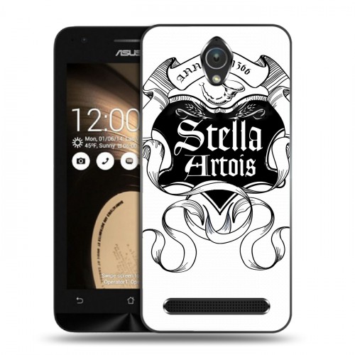 Дизайнерский пластиковый чехол для ASUS Zenfone Go Stella Artois