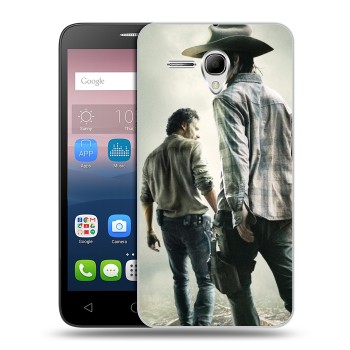 Дизайнерский силиконовый чехол для Alcatel One Touch POP 3 5.5 Ходячие Мертвецы (на заказ)