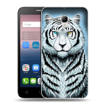 Дизайнерский силиконовый чехол для Alcatel One Touch POP 3 5.5 Яркие животные (на заказ)