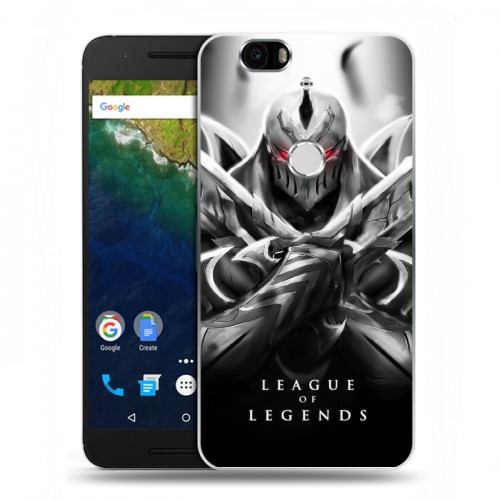Дизайнерский силиконовый чехол для Google Huawei Nexus 6P League of Legends
