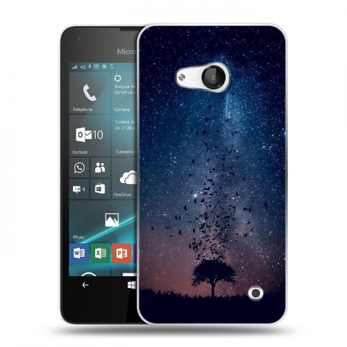 Дизайнерский пластиковый чехол для Microsoft Lumia 550 Магический космос