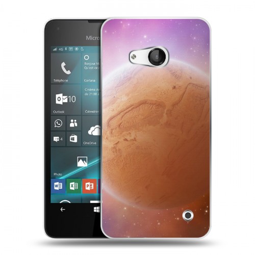Дизайнерский пластиковый чехол для Microsoft Lumia 550 Планеты