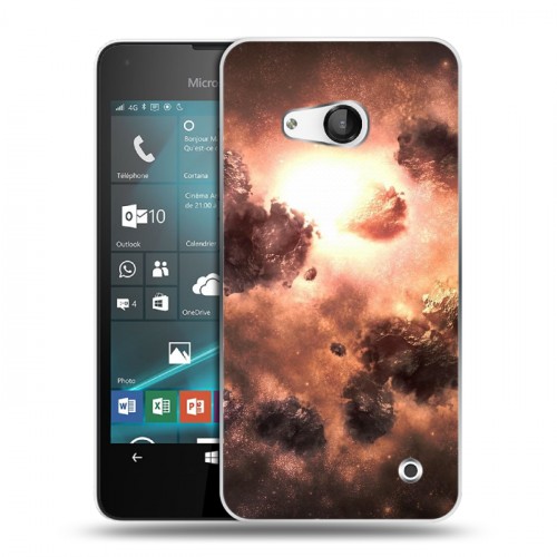 Дизайнерский пластиковый чехол для Microsoft Lumia 550 Туманность