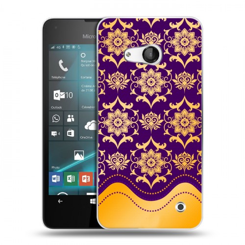 Дизайнерский пластиковый чехол для Microsoft Lumia 550 Современное барокко